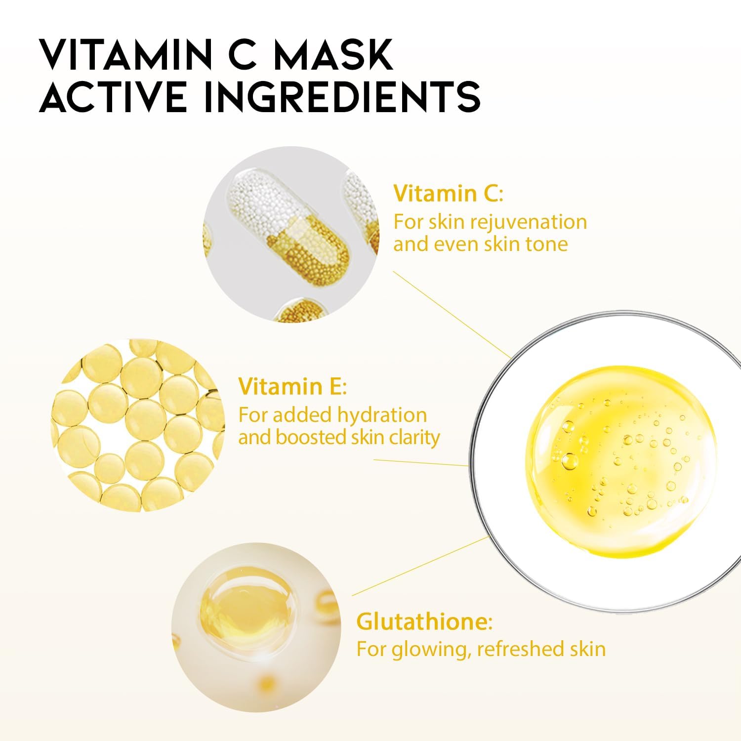 #OOTD Face Mask Korean Skincare for Dry Sensitive Skin | Hydrating, Revitalizing, Calming, Collagen, Ceramide, Cica, Vitamin C Serum Sheet Masks (12EA)