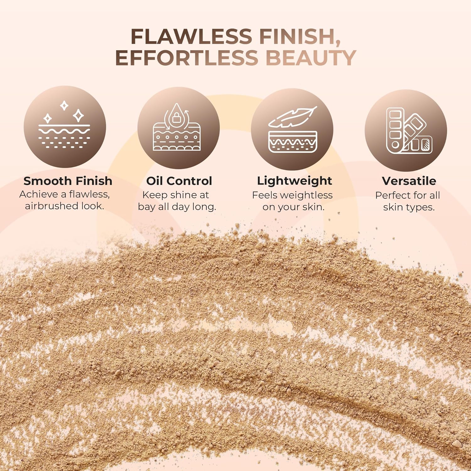 (12 Gram Bag) (Deep Tan) Foundation Powder Refill By Sweet Face Minerals, Lightweight Mineral Loose Makeup Powder with SPF 20, Full Coverage Flawless Finish, Talc-free, Cruelty-Free, Refillable Pouch